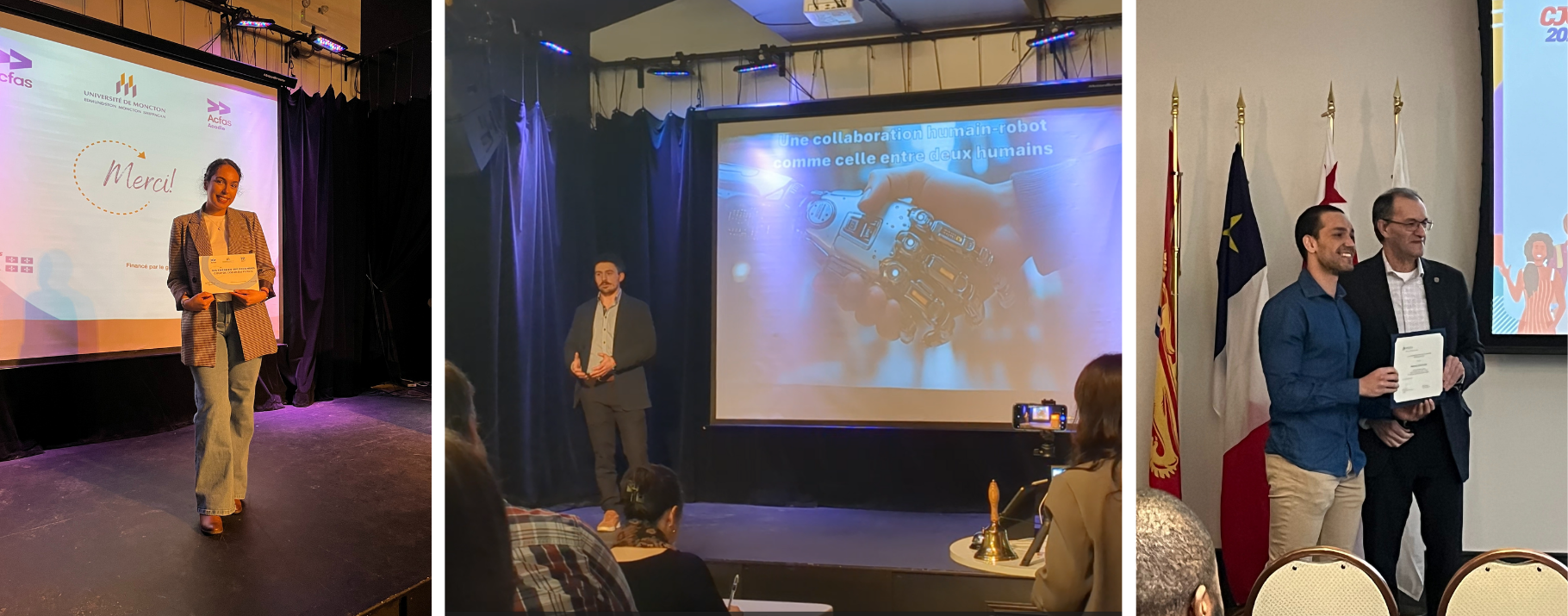 Membres de Dynamium lors des concours MT180 et CJCC 2025